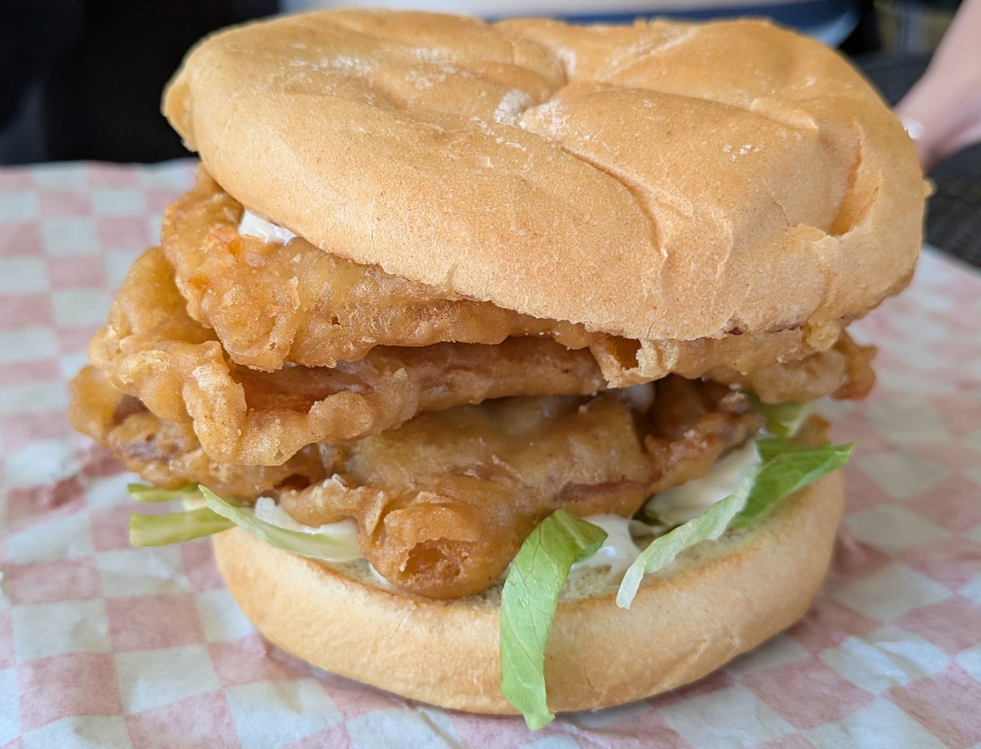 Pounded thin, breaded by hand
