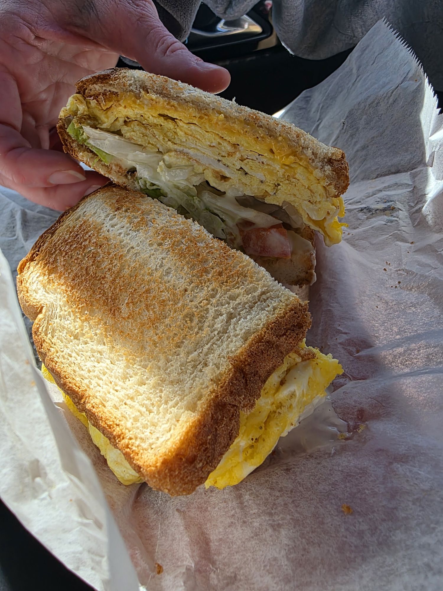 Breakfast runs from 9 in the morning